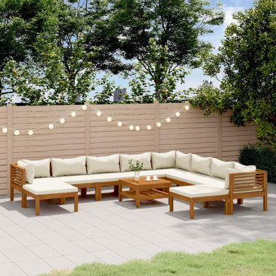 Ensemble de conversation modulaire 11 pièces Takena