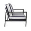 Chaise de patio avec coussins Sunbrella® Townsend