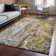 Premium Machine Washable Cerrito AMF602 Brown Rug