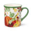 Ensemble de 4 tasses à café Farmhouse avec motifs de citrouilles d'automne assortis - Parfait pour le café, le thé, le cacao chaud et le cidre - Va au micro-ondes et au lave-vaisselle