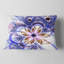 Coussin lombaire floral fractal