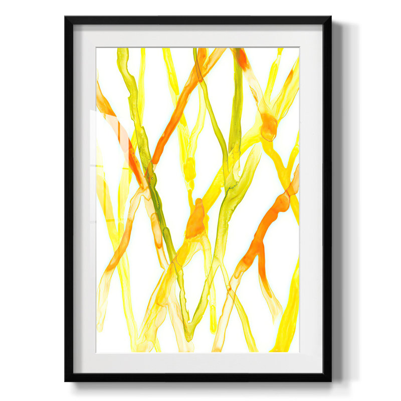 Runnel III - reproduction encadrée, H 25,5 po x l 17,5 po, Noir