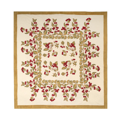 Nappe Newfolden - rouge / vert 