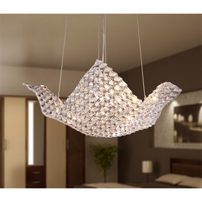Derwin 6 - Light Dimmable Chandelier