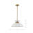 Giles 1-Light Dimmable Metal Dome Pendant with Adjustable Height-2140893632-2140893634