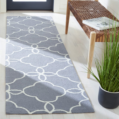 Wardlaw Hand Hooked Performance Geometric Rug