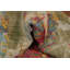 Tapis de salon moderne et abstrait 5 x 8