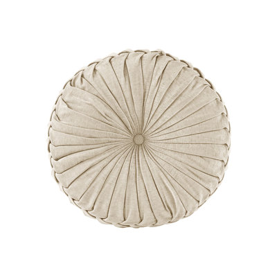 Chenille Round Floor Pillow Cushion