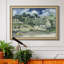 Chaumières à Cordeville, 1890 - Vincent van Gogh - Toile encadrée sur mesure-801539900-801539912-801539916