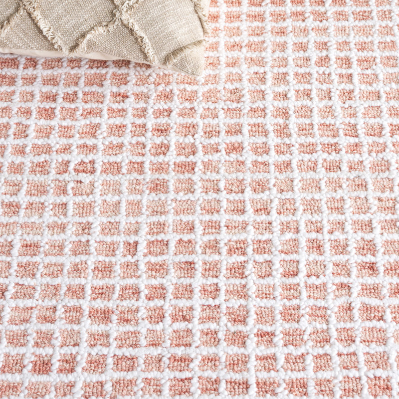 Abstract Hand Tufted Performance Abstract Indoor Rug, Rectangle 6' x 9'