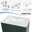 Meuble-lavabo double 60 po Modern-624852703
