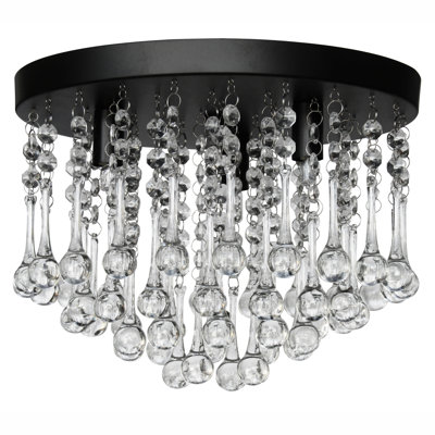 Plafonnier encastré 16 po 2 lumières Derith