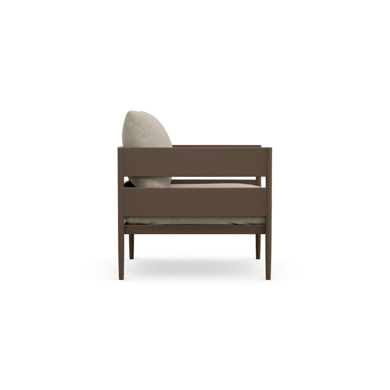 Melbourne Club Chair + Cashew Cushion