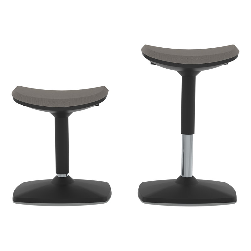 Active Adjustable Height Active Stool, Gray