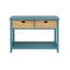 Console bleu sarcelle avec tablette inférieure-1435446057