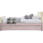 Lit gigogne / rangement en velours Ivy-1958873255