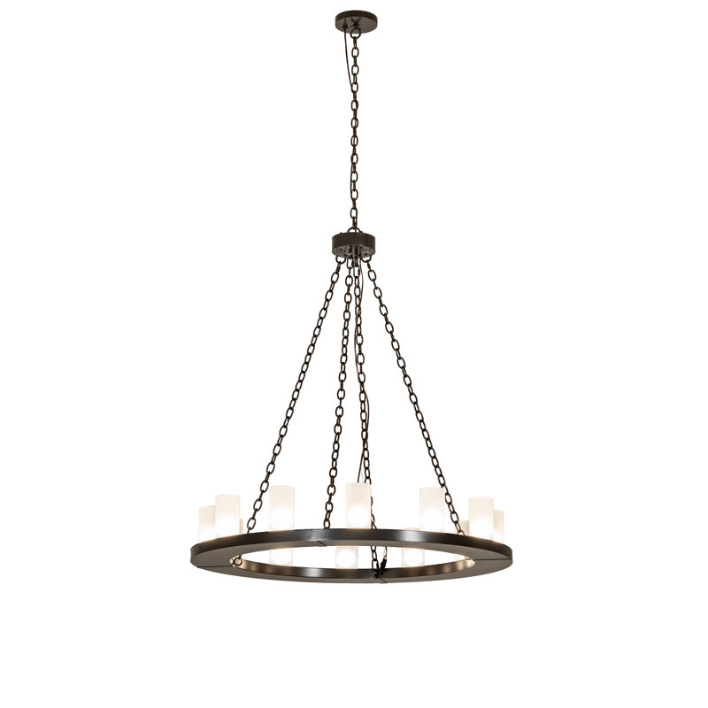 Lustre 12 lumières de 42 po de largeur Loxley