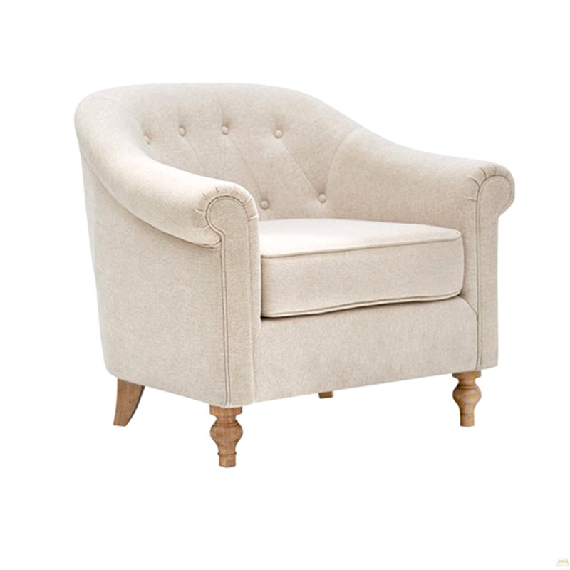 Fauteuil capitonné