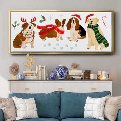 Collection Holidogs - toile encadrée