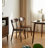 Babbette Solid Wood Side Chair Dining Chair-1645830703