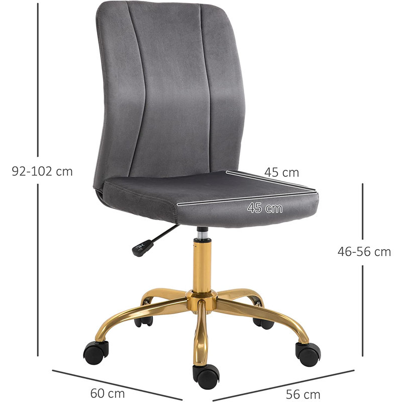 Potrero Linen Office Chair