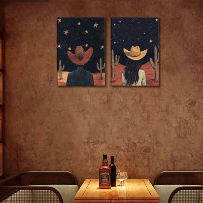 2 Piece Wrapped Canvas Print