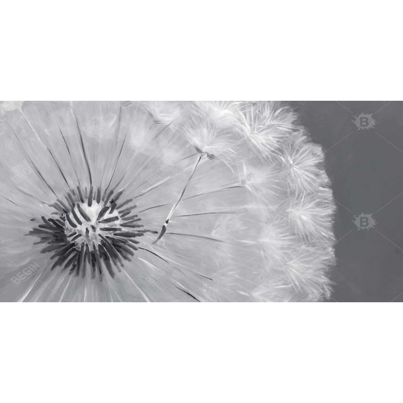 Dandelion puff ball - 15.75"x31.50" Desk mat