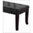 Linon Tufted Bench, Fabric, Gray