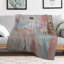 Jeté en flanelle Pastel Mountain Land-134403655