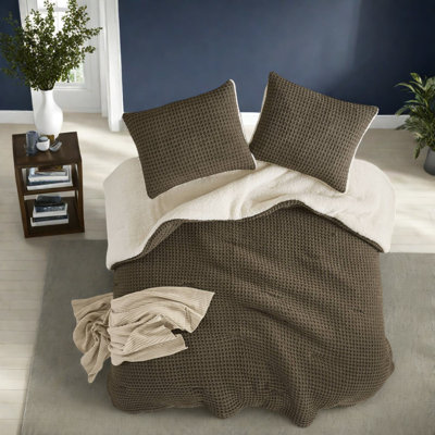 Ensembles de literie en chenille de qualité supérieure en tricot gaufré, taille simple, doux et confortable pour le confort de la maison