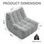 Fauteuil à billes surdimensionné avec mousse à mémoire de forme-521566097