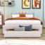 Lit plateforme tapissier Aureliano-2053297377