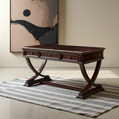 American style solid wood desk