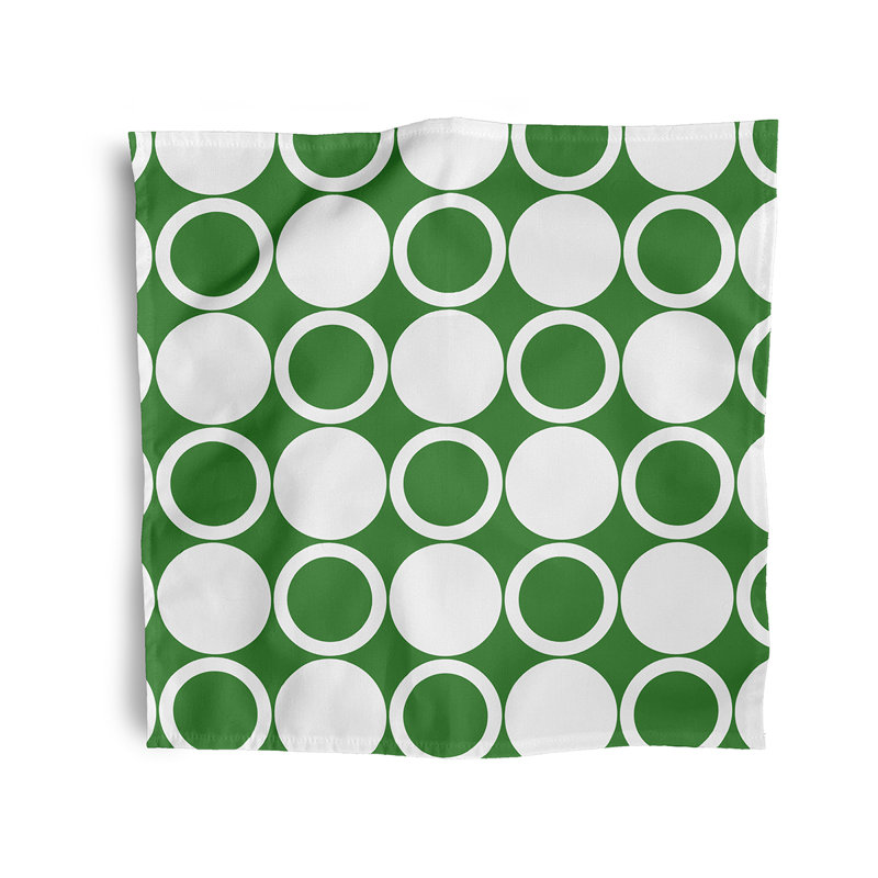 Lalenia Small Mod Circles Napkins, Green