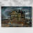 Haunted House -Gallery Wrapped Cavas-254807759
