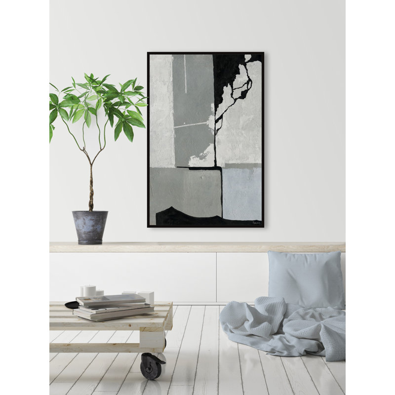 «Hanging On», reproduction encadrée sur toile, L 12 po x H 12 po