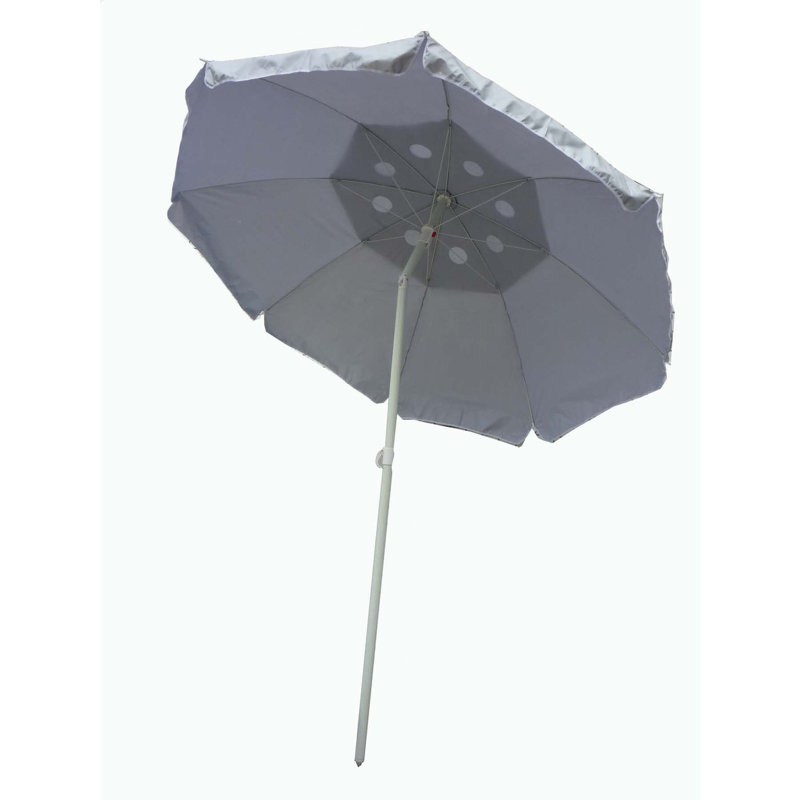 Parasol de plage 6', Inclinable