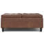 Grande table basse avec repose-pieds Harrison