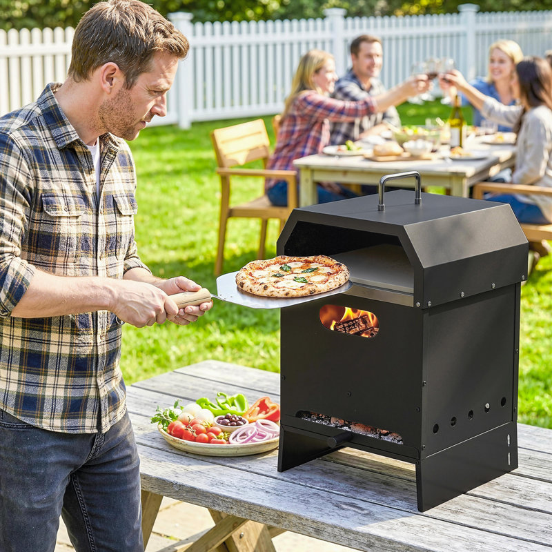 Outsunny Free Standing Pizza Oven