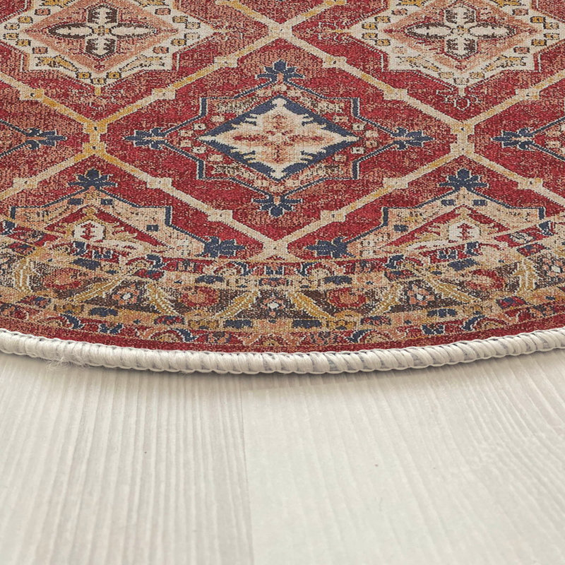 Judith Round Cotton Area Rug, Round 160cm