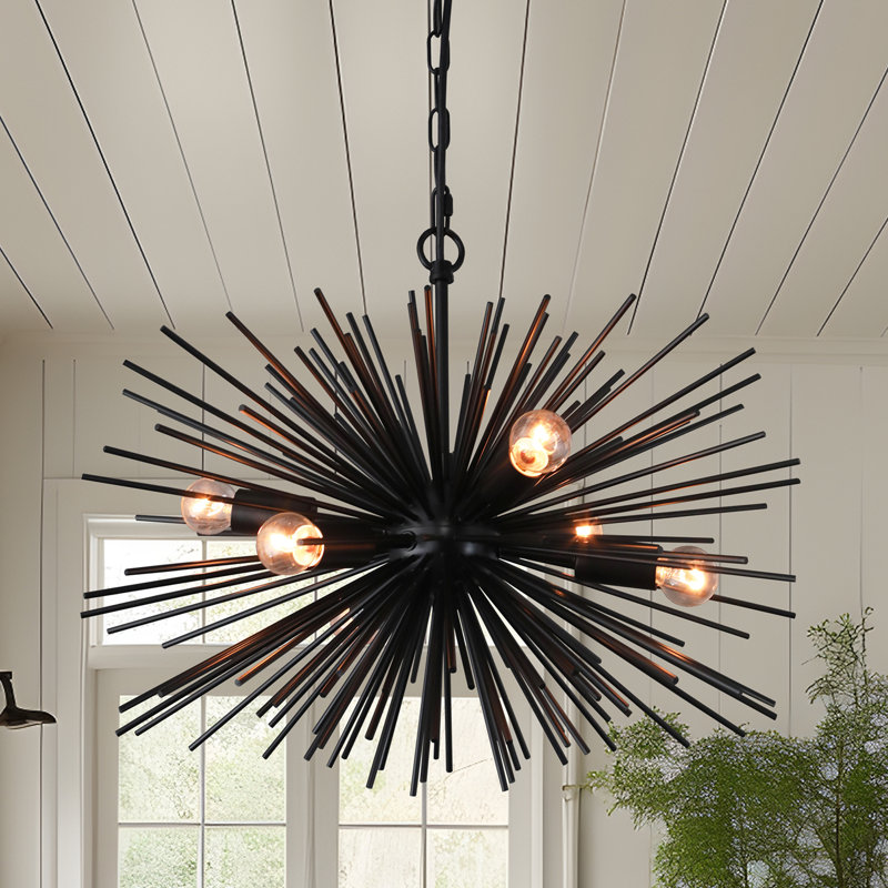 Lustre sphérique spoutnik à 6 lumières Ceren