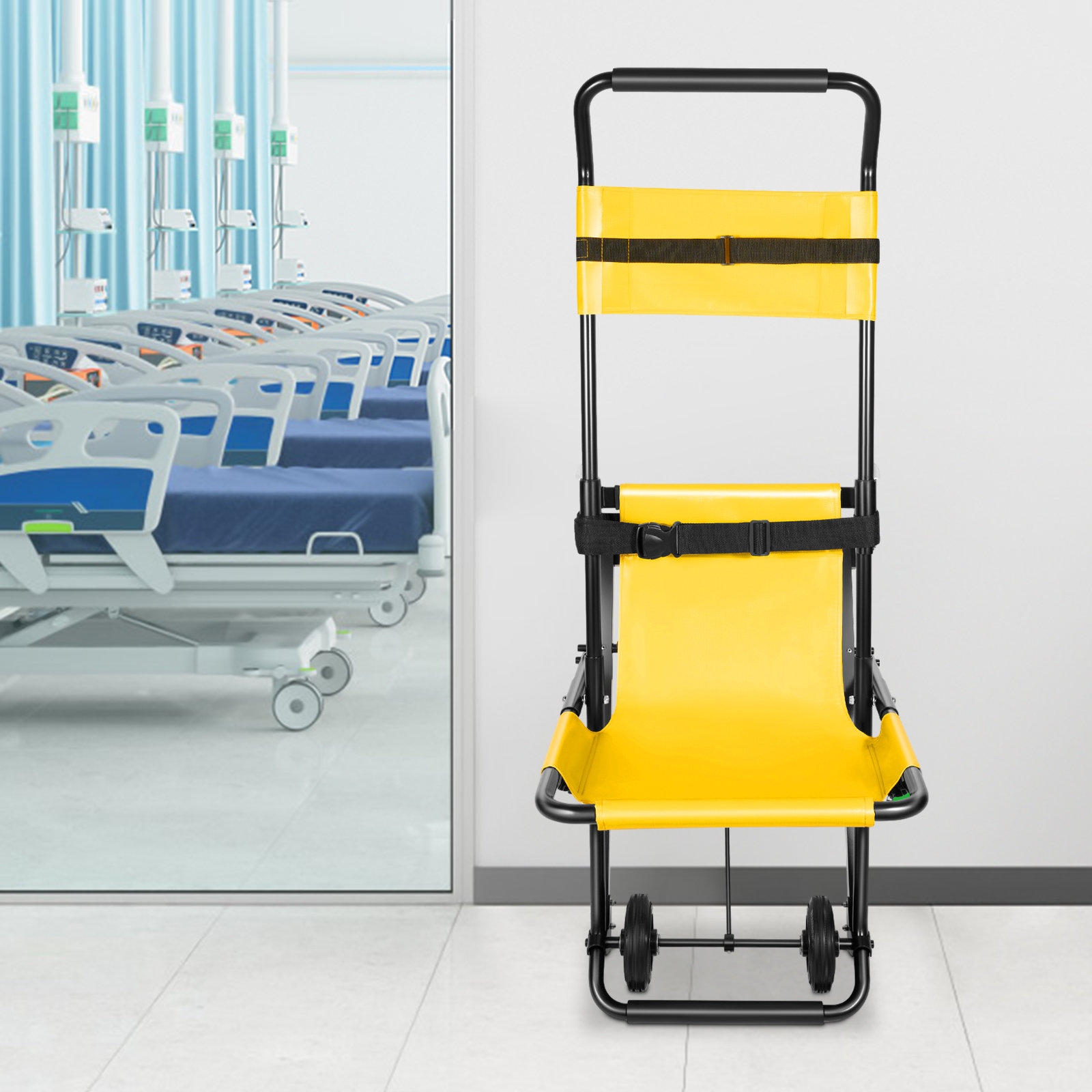 SUNYOU Heavy Duty Aluminum Alloy Emergency Rescue Chair(350 Lbs ...