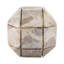 Grande sphère en marbre beige Hershman Pompano-107086700