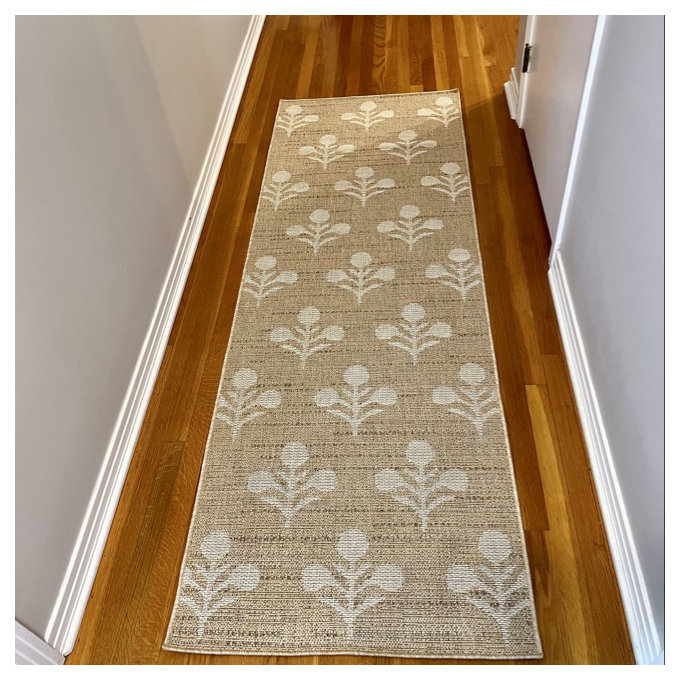 Saybrook Floral Indoor/Outdoor Rug - Rectangle 6'6" x 9'