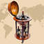 Solid Wood Floor Globe