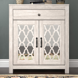 Chessani 35.4'' Tall 2 - Door Accent Cabinet