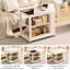 Table basse à roulettes extensible Soild-1562581881