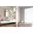 Tabbatha Accent Medicine Cabinet with Mirror Aluminum Alloy Brushed Frame Mirror-1965451601-1995770297