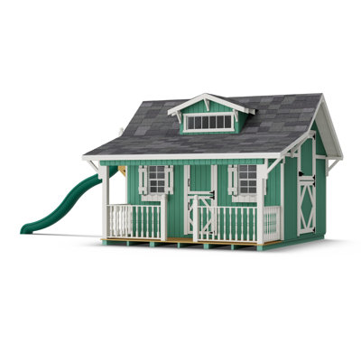 Craftsman Outdoor Wood Playhouse