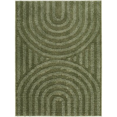 Rodos-Modern Soft Plush Pile Living Bedroom Rug